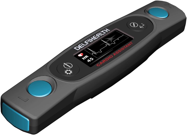 Cardio Assistant PRO cardiac recorder with a graphical display